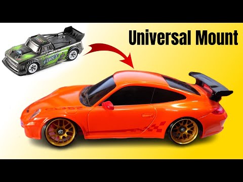 How to Mount ANY Body Shell on K989 / K969 – No Magnets Needed!