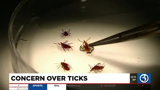 VIDEO: Warm winter temps prompt warning about ticks