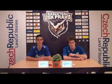 EYBL press conference: Povazska Bystrica - Alba Fehervar