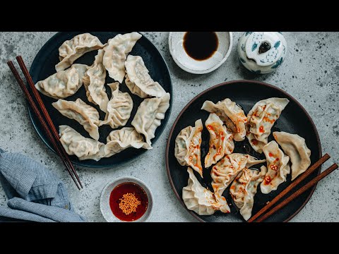 Pork And Chive Dumplings (猪肉韭菜水饺) Recipe