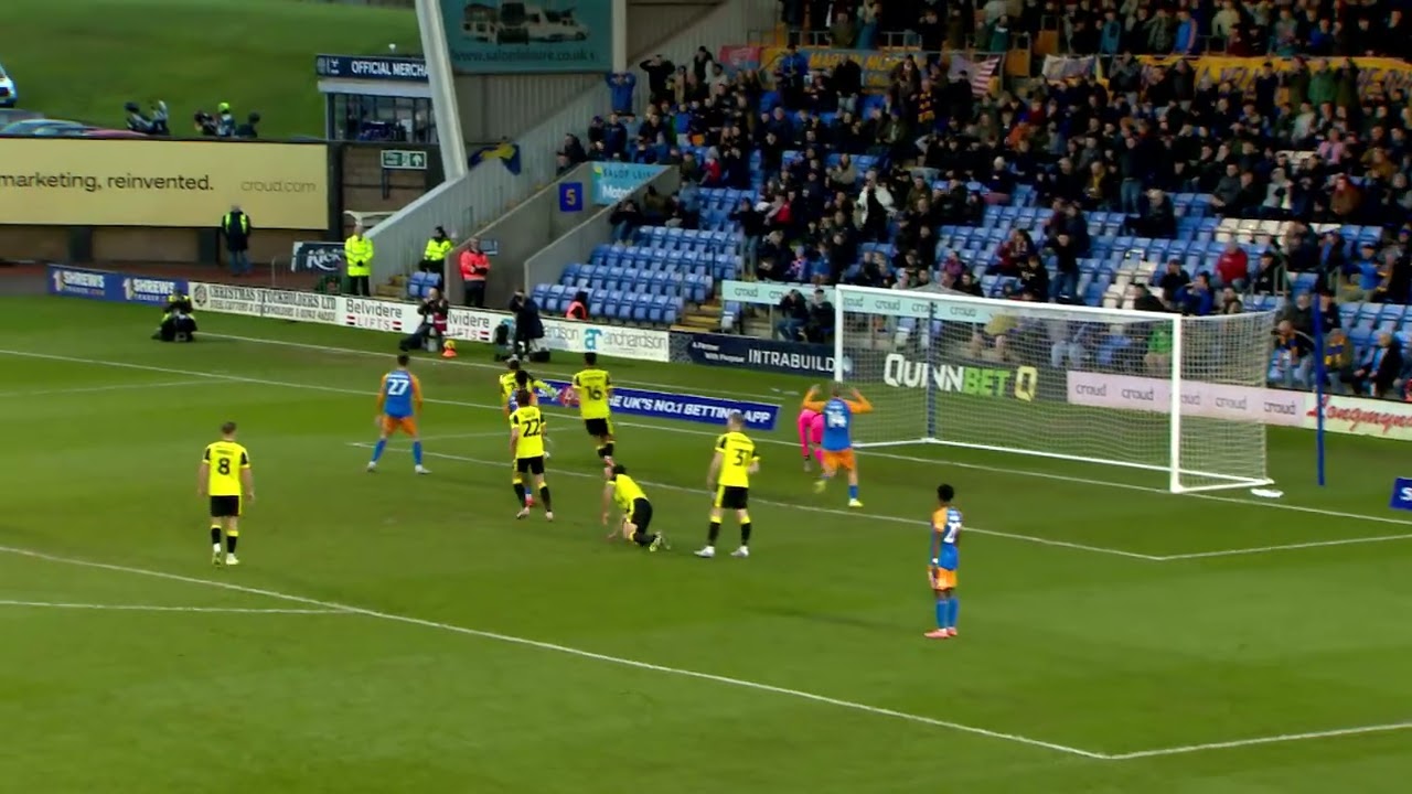 Shrewsbury Town vs Harrogate Town Highlights