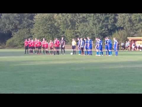 pokalspiel sv dissau 27.09.16 Auflaufen