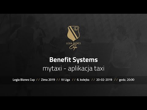 Skrót spotkania Benefit Systems - mytaxi - aplikacja taxi ( Legia Biznes Cup Zima 2019 )