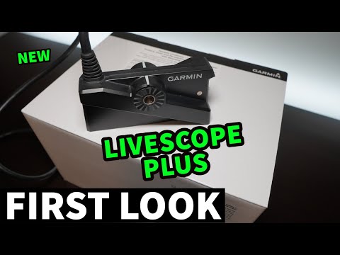 Garmin Livescope PLUS LVS34 Unboxing and Comparison