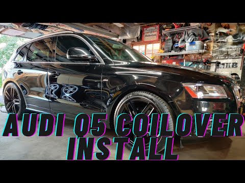 Audi Q5 Coilover Install - B8 B8.5 - Quick and Easy