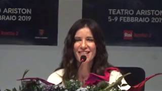 Paola Turci a Sanremo 2019 racconta &quot;L&#39;ultimo ostacolo&quot; - Conferenza stampa