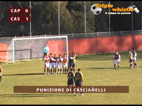 CALCIO, PRIMA CATEGORIA LAZIALE: Capranica - Castrense, stagione 2011/2012,