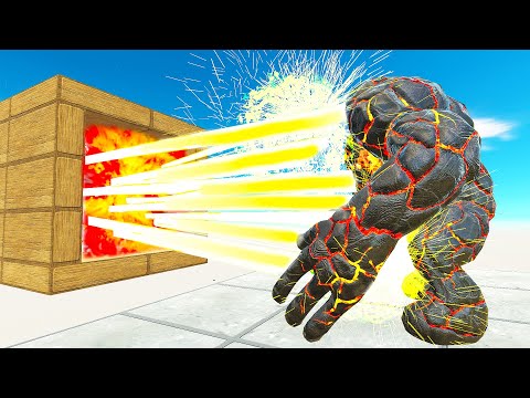 PICCOLO TUNNEL VS MONSTERS - Animal Revolt Battle Simulator