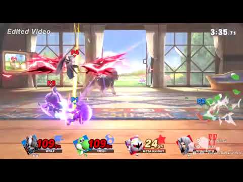 Smash Ultimate| Wolf's reflect is still CLUTCH