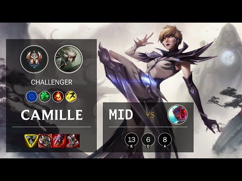 Camille Mid vs Yone - EUW Challenger Patch 11.3