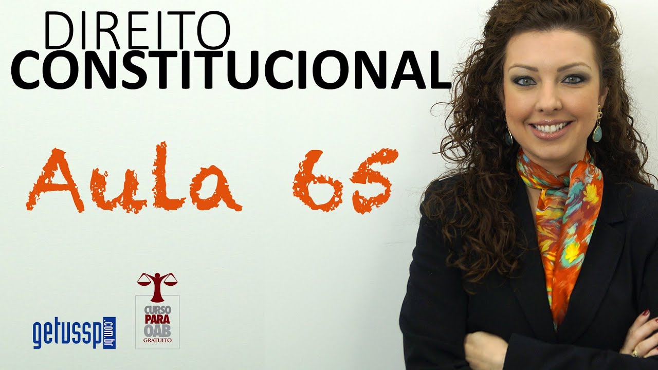 Aula 65 - Direito Constitucional - Os Ministros de Estado, o Conselho da República e o CDN