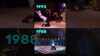 MICHAEL JACKSON MAN IN THE MIRROR 1988 GRAMMY AWARDS VS DANGEROUS TOUR 1993 😯