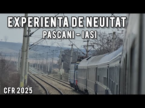 Spectaculos! Pascani - Iasi cu trenul CFR in 2025