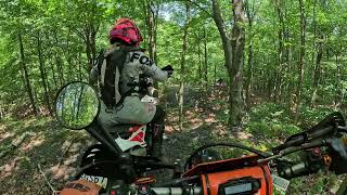 A day in the dirt with my wife and friends.