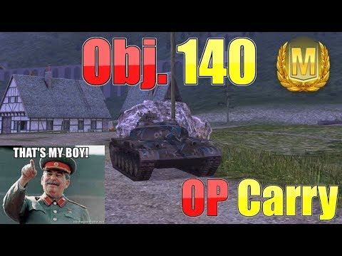 Obj.140 5k DMG 3v1 WoT Blitz