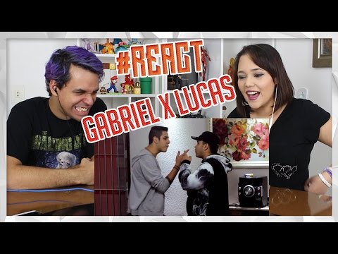 REACT Gabriel Rodrigues VS. Lucas ART 2 | Duelo de Titãs (7 Minutoz)