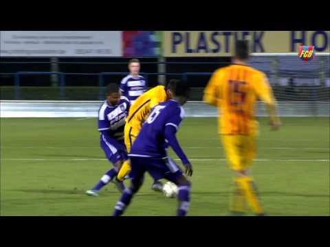 [HIGHLIGHTS] UEFA YOUTH LEAGUE: Anderlecht - FC Barcelona (2-0)