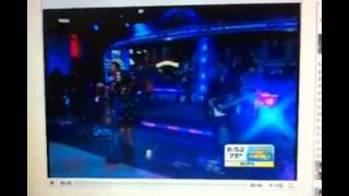 Lucy Hale perfom &quot;You Sound Good To Me&quot; on Good Morning America