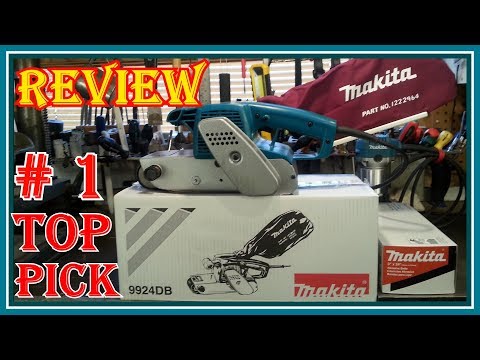 Juostinis šlifuoklis Makita 9924DB video
