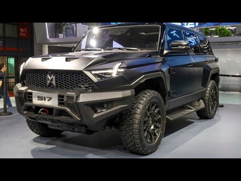 Luxury, Electric Off-Road SUV for Civil Use, New Dongfeng Mhero WARRIOR 917 SUV 2024