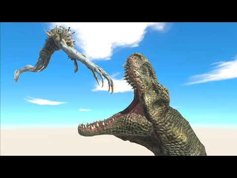 DEADLY JUMP INTO THE MOUTH #4 | Animal Revolt Battle Simulator