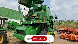 New John Deere W70 Synchrosmart Combine Harvester Features and Specifications in Tamil