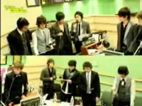 090313 Super Junior Kiss the Radio - Super Junior Singing Reset Live
