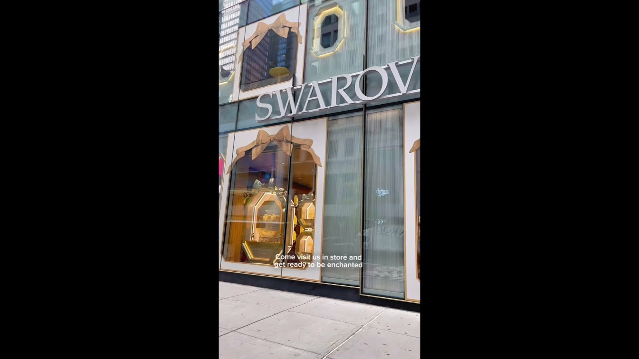 Wicked: For Good Costumes at Swarovski's New York flagship store