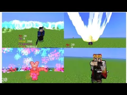 Minecraft Meets Anime: Epic Crossover Addon for Ultimate Adventure! 🎮🌟"