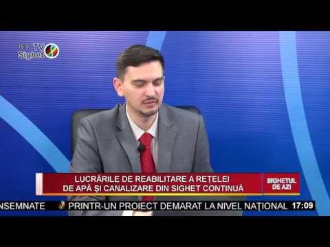 Sighetul de Azi 20 Aprilie - Lucrarile de reabilitare a retelei de apa si canalizare continua