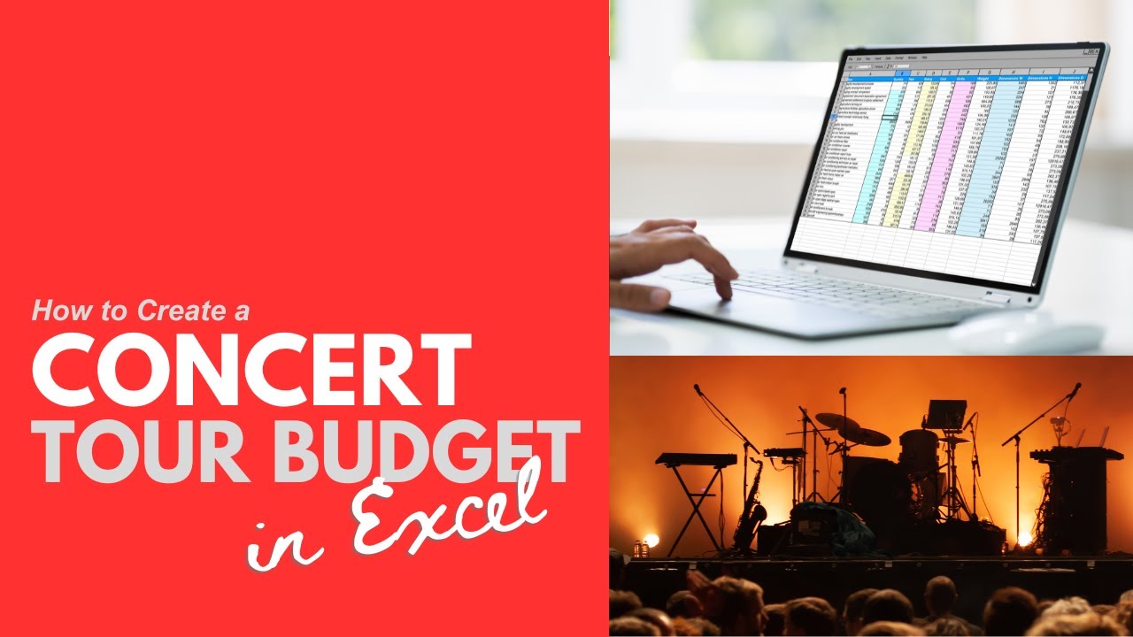 How To Create A Concert Tour Budget With Excel
