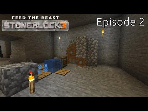 Stoneblock 3 Let's Play: Episode 2 | Create is on the Plate!