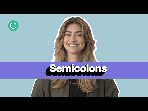 4 Semicolon Rules to Know