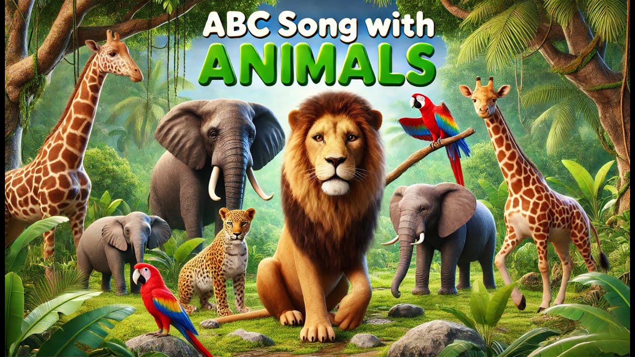 ABC Animal Song for Kids ๐ฆ๐ | Sing Along with Real Alphabet Animals A-Z!