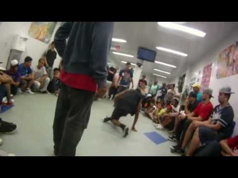 Hip Hop é redução de dano Bboys Dz Fresh and Cris Roc vs  Bboys F.D.Rock and Kmz.