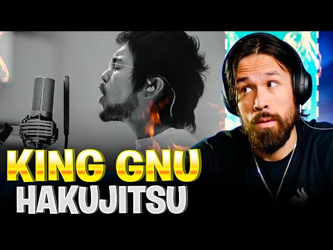 FIRST Reaction to King Gnu "Hakujitsu"