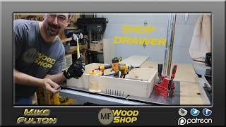 Add a Shop Drawer to the Sled Cabinet