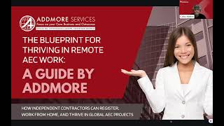 Webinar 03: The Blueprint for Thriving in Remote AEC Work: A Guide by ADDMORE
