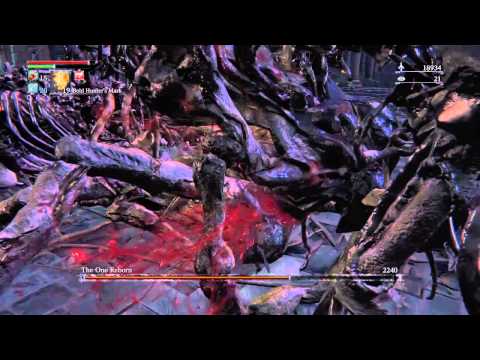 Bloodborne - The One Reborn - NO DAMAGE (SOLO, MELEE) - NG BL75