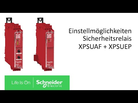 Video thumbnail of Relé Segurança 4NO 2NC 24V Parafuso XPSBAC14AP - Schneider Electric