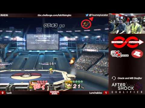IaB36 PM - Luck (Diddy) vs Lunchables (Toon Link) - Winners Semis