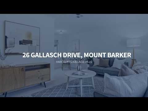 26 Gallasch Drive, Mount Barker, SA 5251, 3 Bedrooms, 1 Bathrooms, House