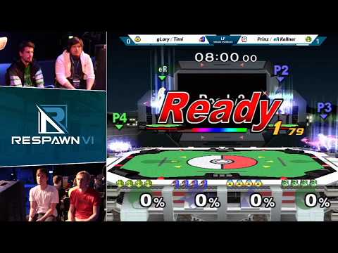 R6 - gLory / Timi Vs. Prinz / eR | Kellner - Losers Final - SSBM Doubles