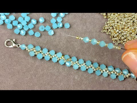 Discover the Joy of Beads Jewelry Making: Easy Beaded Bracelet Tutorial for Beginners!