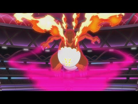 Gigantamax Charizard (Leon) vs Gyarados (Lance) AMV - Pokemon Journeys
