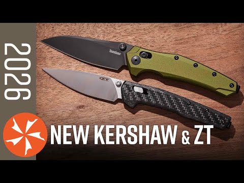 FIRST LOOK! New ZT & Kershaw Knives for 2026