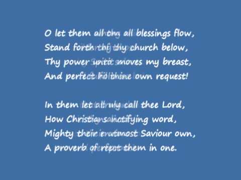 Jesus, From Whom All Blessings Flow