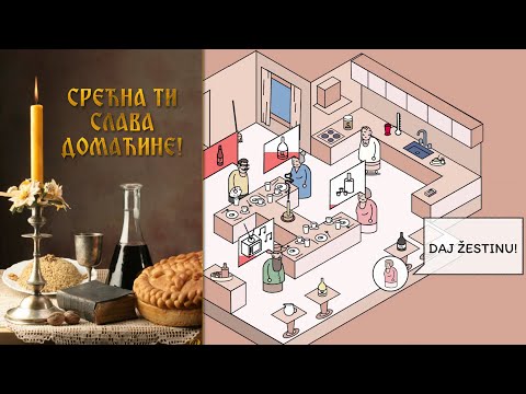 Igra koja simulira slavljenje slave, da i to postoji! Igramo Srpske Igre