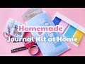 DIY Journal Kit At Home Handmade Journal Set Idea Journal Supplies Journal Stationary
