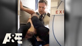 Hero Pilot TACKLES Man That Assaulted Flight Attendant | Fasten Your Seatbelt | A&amp;E